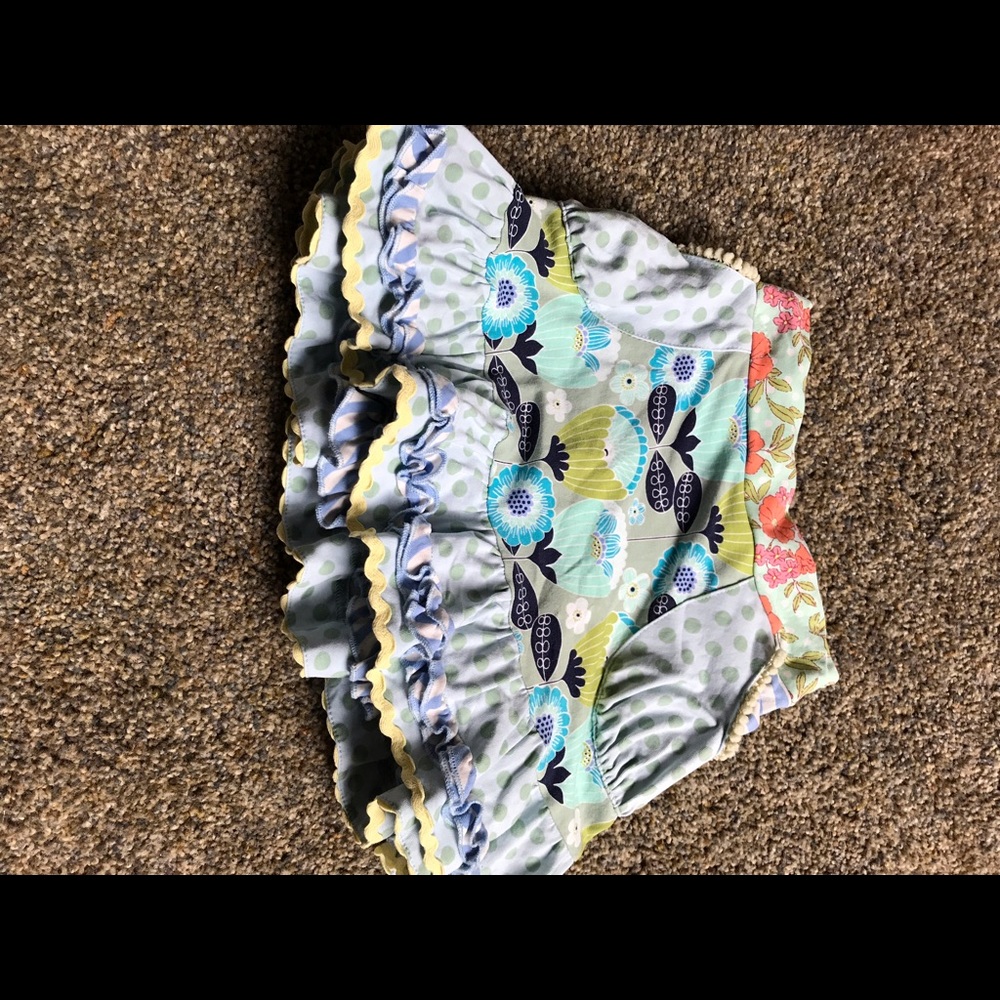 Matilda Jane skirt with shorties made inside.